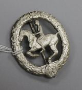 A German horse riders badge