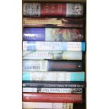 A collection of military history books (3 boxes)