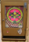 A 1950s penny slot pin ball machine