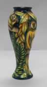 A Moorcroft Tamarind pattern vase, designed by Sian Leaper c.2000, limited edition no. 105/300