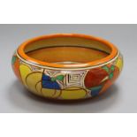 A Clarice Cliff Fantasque bowl