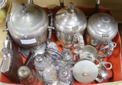 A quantity of plated wares