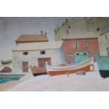 Veronica Burleighoil on canvasVenetian canal scenesigned48 x 70cm
