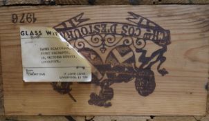 A case of 12 bottles of Cos D'Estournel 1976