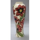 A Drinsden for Moorcroft vase