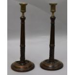 A pair of candlesticks