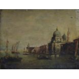 After Guadi, oil of venice, unframed, 35 x 45cm