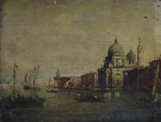 After Guadi, oil of venice, unframed, 35 x 45cm