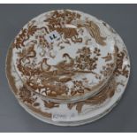 A group of Royal Crown Derby plates