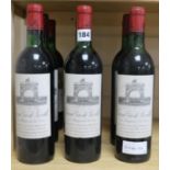 8 bottles of Grand Vin de Leoville 1971