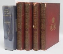 Shackleton, Ernest - The Heart of Antarctica, vol 1 only (of 2), quarto, blue pictorial cloth,