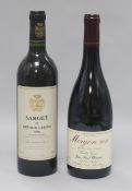 Six bottles of Sarget de Gruard Larose, 2002(3) & 1998(3) and six bottles of Jean-Paul Thevenet