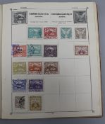 Six various stamp albums