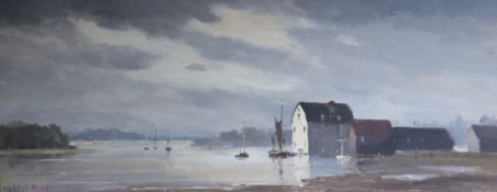 Marcus Ford (1914-1989)oil on canvasWoodbridge 1979signed30 x 75cm