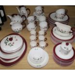 A Wedgwood 'Barlaston' part tea set