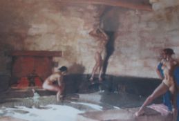 Three Russell Flint prints, one limited edition