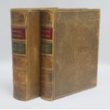 The Bible in English, Cassells illustrated Family Bible, 2 vols, folio calf, London (n.d.)