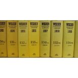 Wisden, John - Cricketers Almanack (1984-1990 and 1992-2007), soft covers, 22 vols