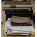 An archive of letters, indentures and books, relating to Hodgkin and Harrison (of Sutton Place,