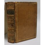 Defoe, Daniel - The Life and Adventures of Robinson Crusoe, 8vo, calf, illustrations by Charles