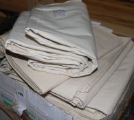 A quantity of French linen
