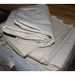 A quantity of French linen