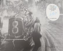 Weguelin, David - The History of English Racing Automobiles ltd, signed by .H. Prince Bira and the