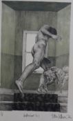 Terry Wilsonlimited edition dry point etchingInterior no.1overall 43 x 30cm