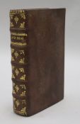 Butler, Samuel - Hudibras, In three parts, 8vo, modern calf, London 1709