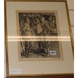 Dame Laura Knight R.A., R.W.S. (1877-1970)etching"Fun Makers"signed in pencil27 x 22cm