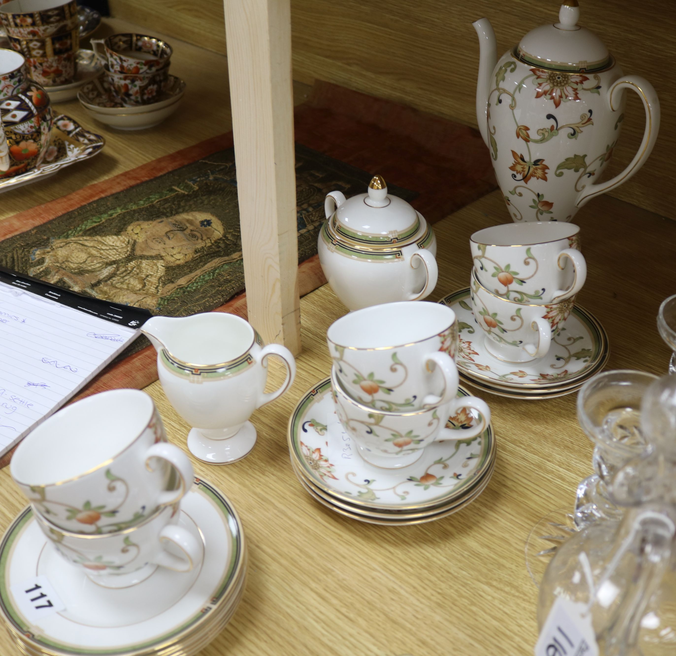 A Wedgwood coffee set, for six