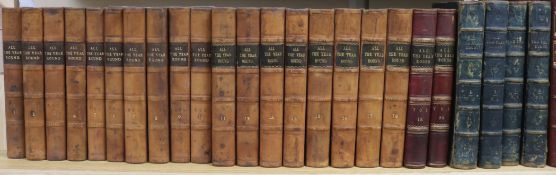 Dickens, Charles - All The Year Round, 20 vols, half morocco, 8vo, London 1859-66, and vols 1-4,