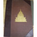 Poley, Arthur F.E. - St Paul's Cathedral, 1st edition, folio, half morocco with frontis and 31