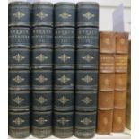 Montaigne, Michel Eyquem de, - The Essais, edited by Clerc, J. - V le. 4 vols, half calf with