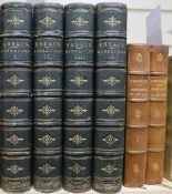 Montaigne, Michel Eyquem de, - The Essais, edited by Clerc, J. - V le. 4 vols, half calf with