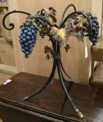 A grape stand Table, H.59cm