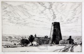 Edgar Holloway (1914-2008)two etchingsHaxey Mill, Lincolnshire, 1933, 10 & 11 of 50, both signed,