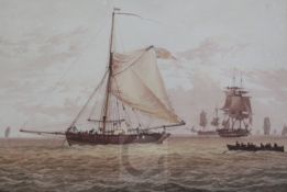 William Joy (1803-1867)watercolourA Cutter and other Shipping at sea9.5 x 14in.