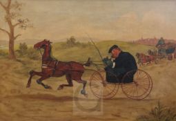 After John Leech (1817-1864)pair of oils on canvas'The Carting Accident'17.5 x 25.5in.