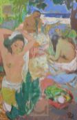 Willem Jilt Pol (1905-1988)oil on canvasBalinese batherssigned, Lefevre Gallery label verso35.5 x