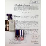 'British Royal Family Interest': MVO 5th Class medal and silver jubilee medal awarded to Diana