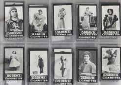 Four small albums of cigarette cards, mixed part and composite sets, including: one of Ogdens