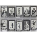 Four small albums of cigarette cards, mixed part and composite sets, including: one of Ogdens