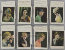 An album of cigarette cards on various themes, part sets, including: Carreras, 'Film Favourites',