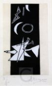 § Georges Braque (1882-1963)lithographLe tir à l'arc (Oiseau sur fond noir)signed in pencil, 16/