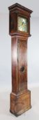 Thomas Ingram of London. An early 18th century walnut and seaweed marquetry eight day longcase