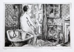 Edgar Holloway (1914-2008)four etchings with engravingThe Glass Queen 1987 all signed and numbered