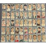 A folio album of cigarette cards on the theme of Footballers, Sporting Achievements, etc., mainly