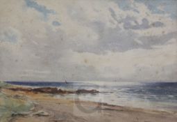 David West (1868-1936)watercolourMoray Firth, Lossiemouthsigned and inscribed verso9.25 x 13.5in.