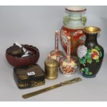 A quantity of Oriental ceramics, etc
